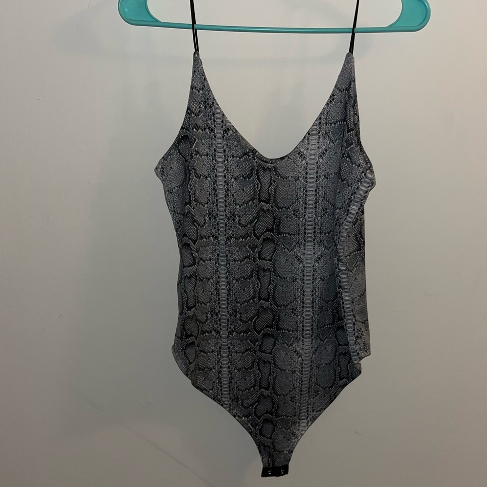 Snake skin bodysuit